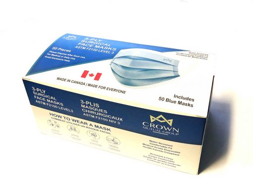 ASTM F2100 Level 2 | 50 Medical-Grade Face Masks - Image 2