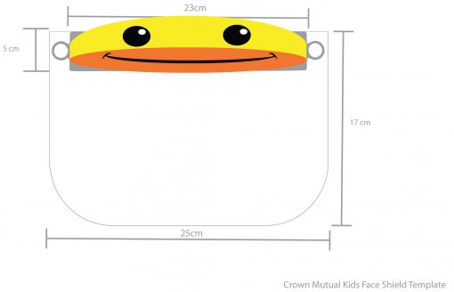 Face Shield | Full Face Reusable Personal Protection - Children - Image 2