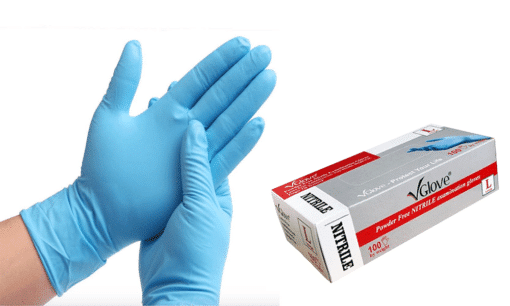 VGlove Nitrile Examination Gloves - Image 2