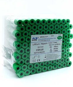 Alternative view of Gel & Heparin Tubes